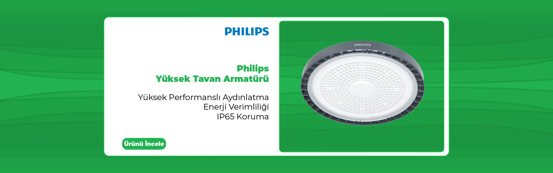 Philips Yüksek Tavan Armatürü