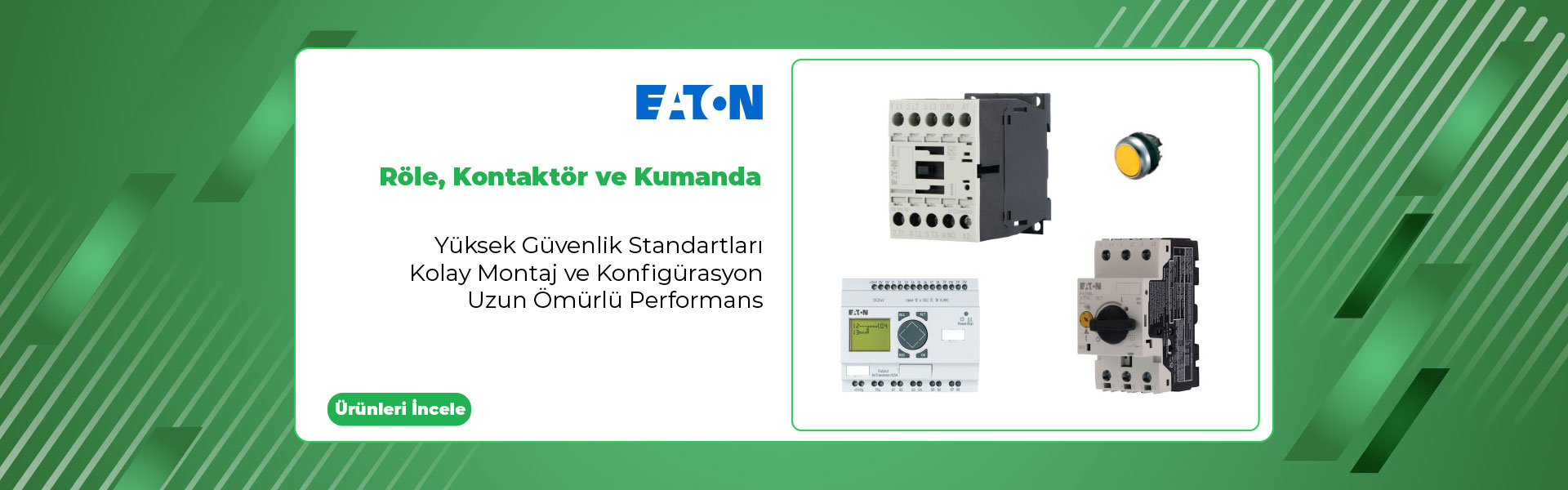 Eaton Röle, Kontaktör ve Kumanda